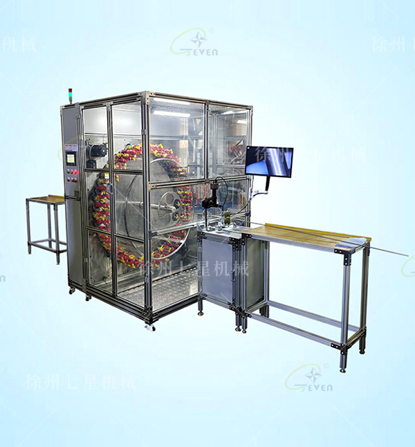 臥式96錠醫用導管編織機